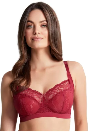 Panache Womens Imogen Wirefree Balcony Bra - Elastane - Size 34DD