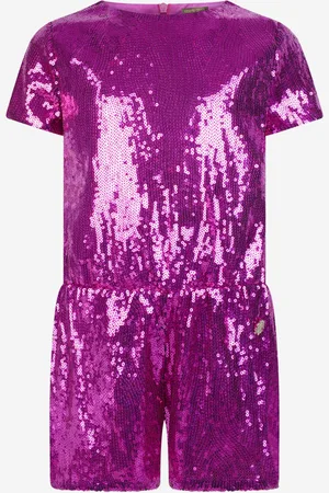 Roberto Cavalli Girls Sequin Playsuit - - Size 16Y