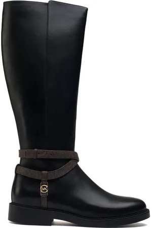 Michael Kors Womens Abigail Knee High Boots - Leather - Size UK 5