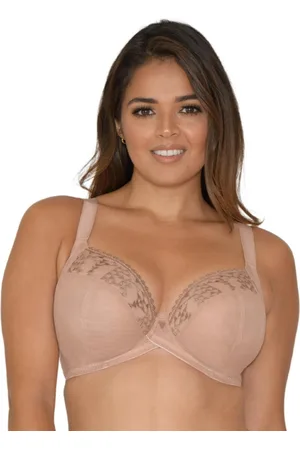Aubade Womens Centre Stage Full Cup Plunge Bra - Elastane - Size 42FF