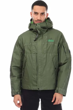 C.P. Company Mens Gore G-Type Winter Hooded Jacket in Polyamide - Size 2XL