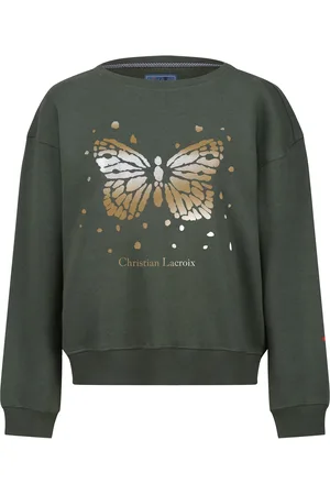 Regatta Womens/Ladies Christian Lacroix Beauvision Butterfly Sweatshirt (Dark ) - Size 10 UK
