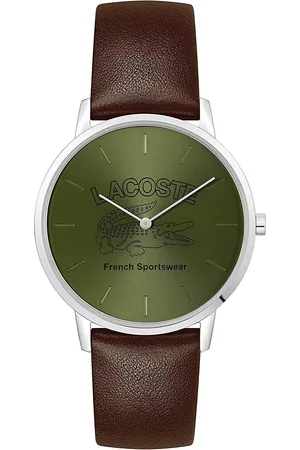 Lacoste Crocorigin Mens Watch 2011212 Leather (archived) - One Size