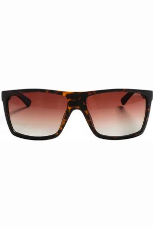 Skechers Womens Mens polarized acetate sunglasses with rectangular shape SE6115S - - One Size