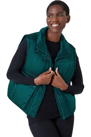 Roman Womens Pocket Detail Quilted Gilet - - Size 10 UK