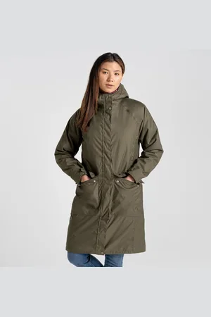 Craghoppers Womens Caithness Jacket Wild Olive - - Size 18 UK