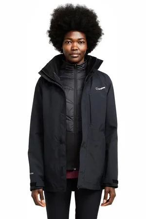 Berghaus WoMens Maitland Long Line Gore-Tex Jacket with 2 Zipped Hand Pockets - - Size 14 UK