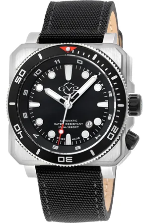 GV2 by Gevril Mens XO Submarine 4541 Swiss Automatic, Sellita SW200 Movement Canvas Watch Luminous - One Size
