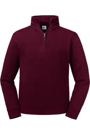 Russell Athletic Mens Authentic Zip Neck Sweatshirt - Size 2XL