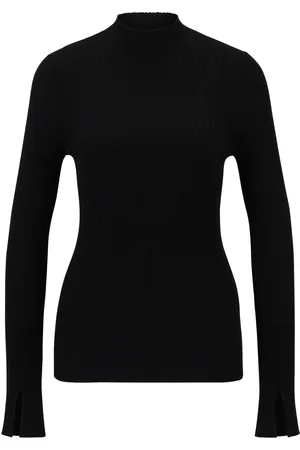 HUGO BOSS Womens Sotelline Sweater in Cotton - Size 12 UK