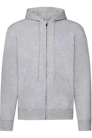 Fruit Of The Loom Unisex Adult Classic Hoodie (Grey Heather) - - Size 3XL
