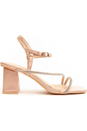 Montevita Womens Högklackad Sandal Sanndarey Rosa - - Size UK 3.5