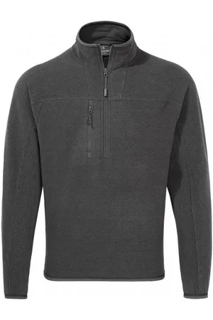 Craghoppers Mens Expert Active Marl Half Zip Fleece Top (Carbon Grey) - - Size 3XL