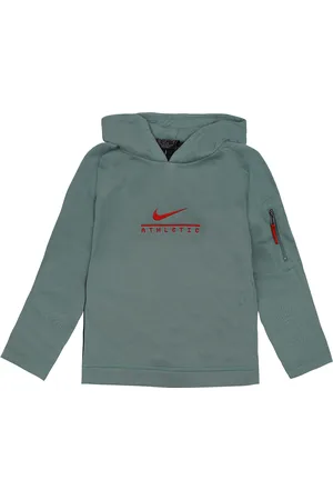 Nike Childrens Unisex Vintage Boys Athletic Hoodie - Textile - Size Large