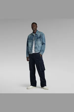 G-Star Mens G-Star RAW Renato Straight Cargo Pants - Cotton - Size 36W/32L