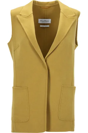 Max Mara Pre-owned Womens Max Double Faced Vest in Wool Wool (archived) - Size EU 42 (Womens)