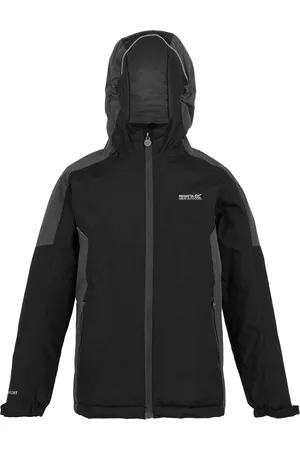 Regatta Kids Unisex Childrens/Kids Hurdle V Waterproof Jacket ( /Seal Grey) - Size 3-4Y