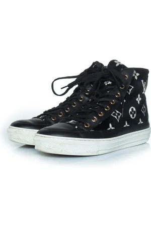 LOUIS VUITTON Pre-owned Womens Stellar monogram velvet sneakers - - Size EU 38