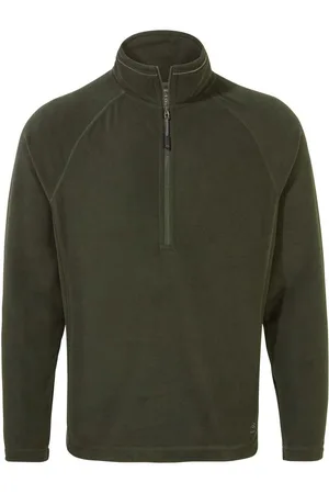 Craghoppers Mens Expert Corey 200 Half Zip Fleece (Dark Cedar Green) - Size 3XL