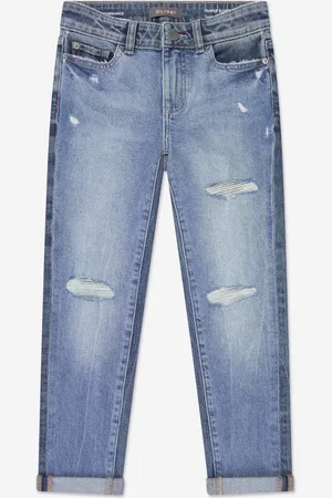 DL1961 Girls Harper Distressed Regular Jeans in - Size 16Y