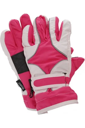 Floso Childrens Unisex Childrens/Kids Girls Heavy Duty Waterproof Padded Thermal Ski/Winter Gloves - Size 9-10Y