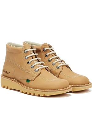 Kickers Kick Hi Mens Nubuck Boots Rubber - Size UK 10.5