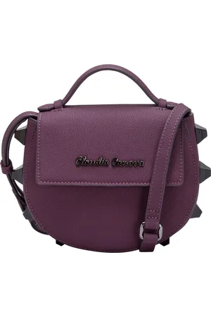 Claudia Canova Womens Chunky Stud Round Cross Body Bag - - One Size