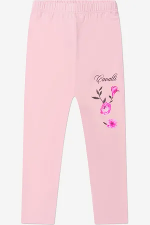 Roberto Cavalli Girls Cotton Fleece Joggers - - Size 12Y