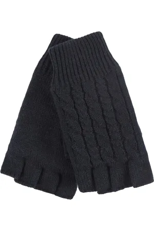 Heat Holders Womens - Ladies Cable Knitted Winter Thermal Fingerless Gloves - - One Size