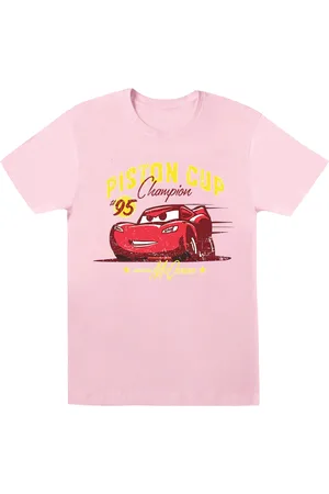 Disney Mens Cars Piston Cup Champion T-Shirt (Baby ) - Size Medium