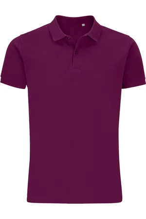 Sols Mens Planet Piqué Organic Polo Shirt (Astral ) - Size Medium
