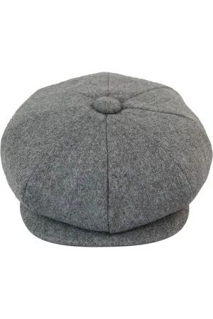 Infinity Mens Peaky Blinders Newsboy 8 Panel Hat - Wool - Size Small