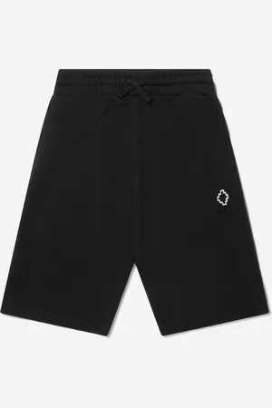 MARCELO BURLON Boys Cotton Logo Print Sweat Shorts - - Size 6Y