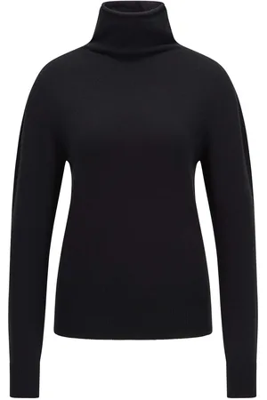 HUGO BOSS Womens Fatenas Sweater in Cashmere - Size 10 UK
