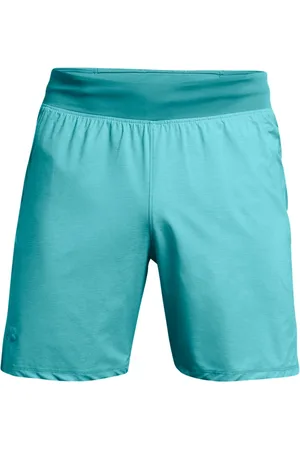 Under Armour Mens Launch Pro 7 Inch Htr Shorts in Blue - - Size X-Large