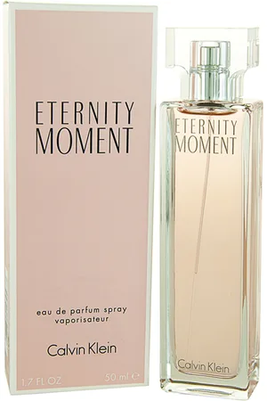 Calvin Klein Womens Eternity Moment Eau de Parfum 50ml Spray For Her - - One Size