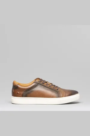 Chatham JETTY Mens Leather Casual Trainers - Size UK 7