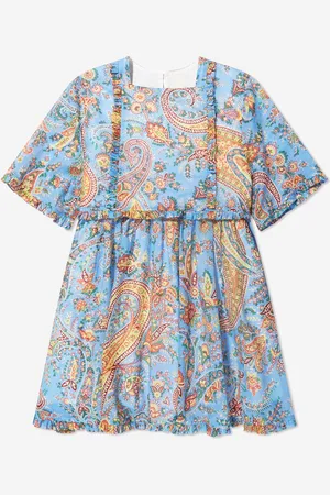 Etro Girls Floral Paisley Dress in - Size 14Y
