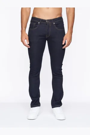 Crosshatch Mens Buraca Slim Jeans (Indigo Wash) - - Size 38 Regular
