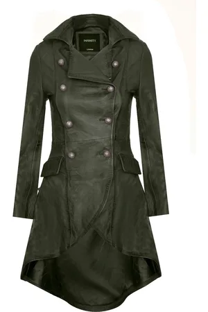 Infinity Womens Gothic Victorian Coat-Accra - - Size 10 UK