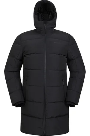 Mountain Warehouse Mens Vortex Longline Padded Jacket - Size Small