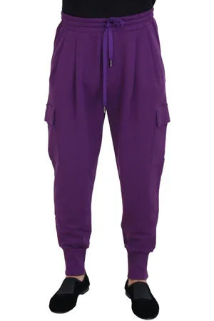 Dolce & Gabbana Mens Cotton Cargo Sweatpants Jogging Pants material_cotton - Size IT 52 (Mens)
