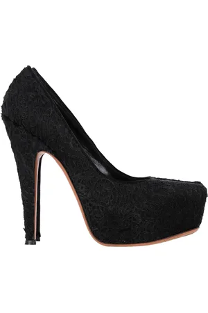 Alaïa Pre-owned Womens Alaïa Azzedine Lace Platform Pumps in Cotton - Size EU 39