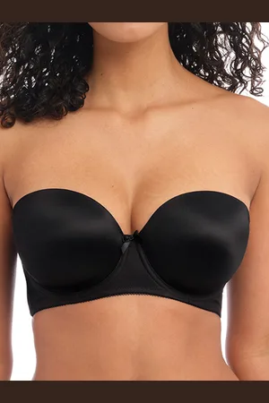 Freya Womens Deco Strapless Moulded Bra - material_polyamide - Size 34G