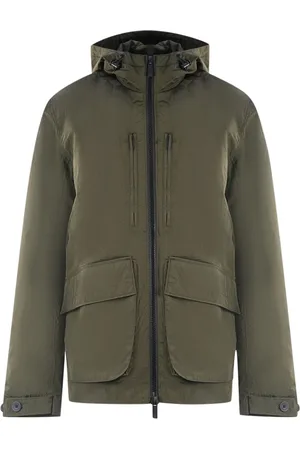 Lyle & Scott Mens Plain Hooded Jacket - Size Small