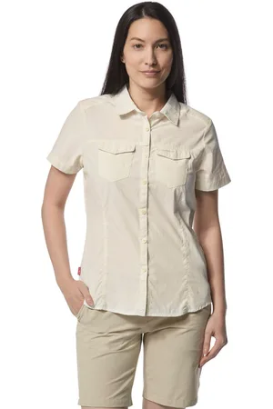 Craghoppers Womens Nosi Life Adventure Short Sleeve Shirt - Polyamide - Size UK 10 (Women