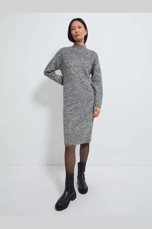 George Womens Funnel Neck Jumper Dress - - Size Large