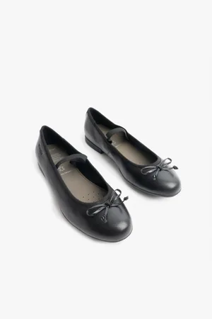 Geox PLIE Girls School Shoes Smooth - Size UK 5