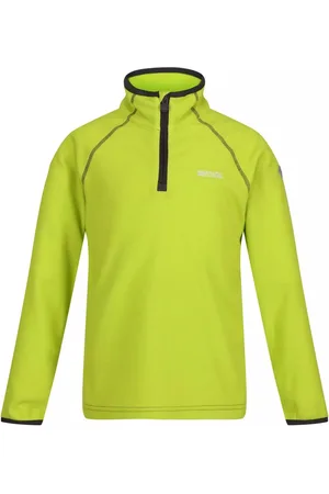 Regatta Childrens Unisex Childrens/Kids Loco Fleece (Bright Kiwi/Citronella) - - Size 7-8Y