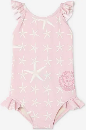 VERSACE Baby Girls Starfish Swimsuit in - Size 24M